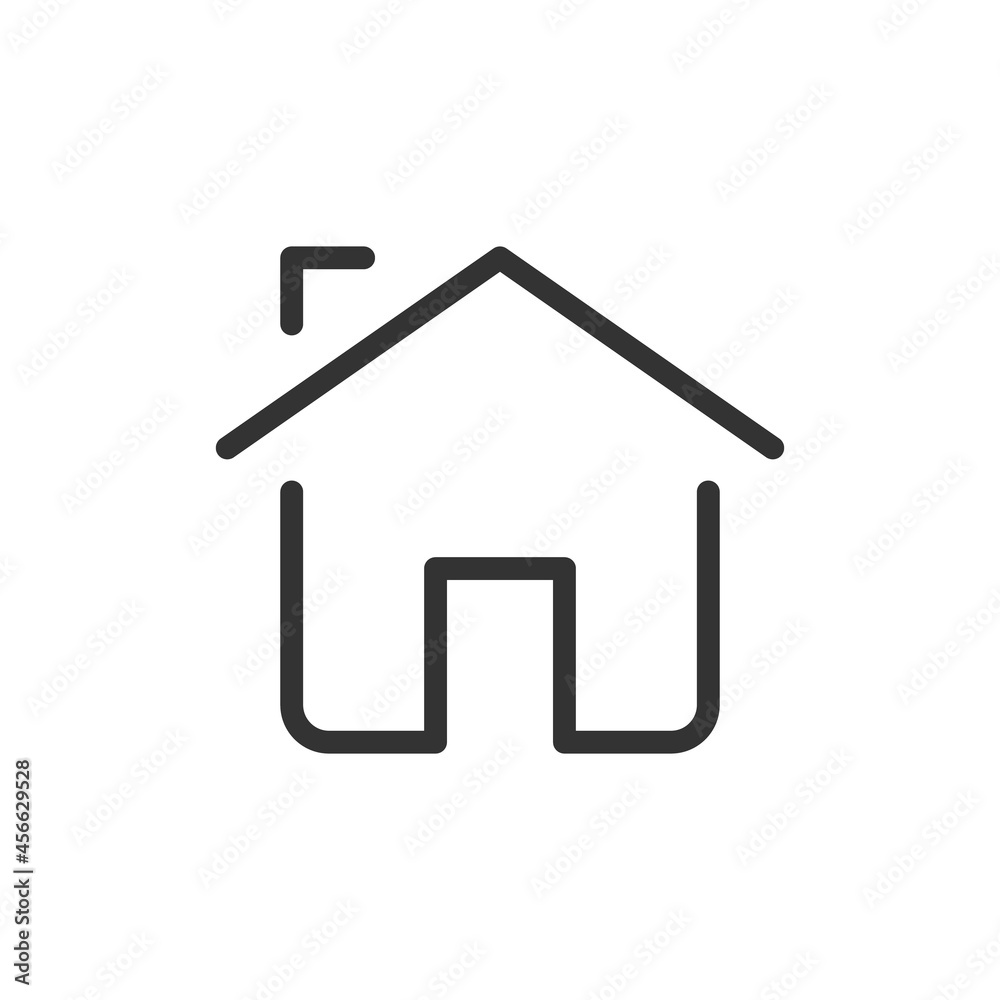 Poster premium home line icon for app, web and ui.