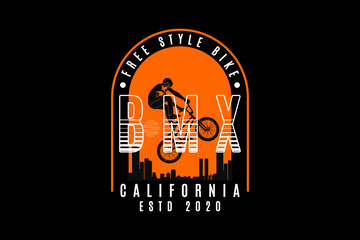 .BM free style bike, design sleety style