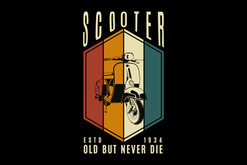 Scooter, design sleety style.