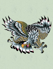 eagle flash tattoo