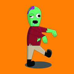 Zombie Vector For Halloween Events