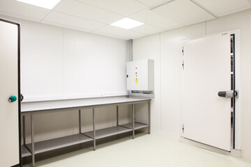 Large fridge designed as a workspace