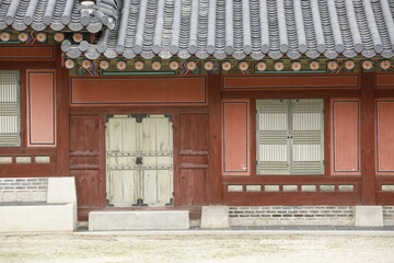 Fototapeta premium Gyeongbokgung Palace in seoul korea