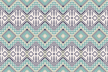 Geometric seamless patterns for background, carpet, wallpaper, clothing, wrapping, batik, fabric and etc.
