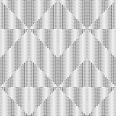 Fototapeta premium Geometric abstract pattern with small and large circles.