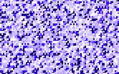 Fototapeta premium Light Purple vector pattern in square style.