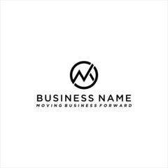 Modern M Logo Design with Circle Symbol, Representing Growth and Marketing for Business and Corporate Branding