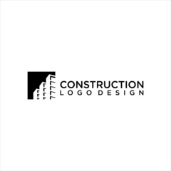 Modern Architecture Logo Design, Featuring Abstract Building and Apartment Elements for Construction and Real Estate Branding