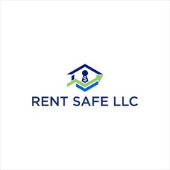 rent safe investing home.Modern Investment and Real Estate Logo Design, Featuring Home and Growth Symbol for Property and Construction Branding
