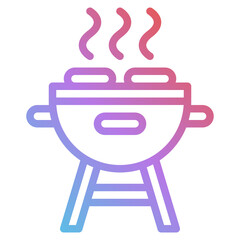 grill gradient icon