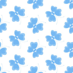seamless pattern flying butterflies textile print