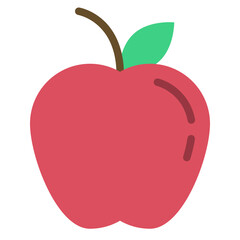 apple flat icon