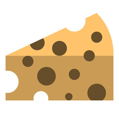 cheese flat icon