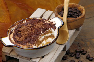 Ciotola con tiramisù
