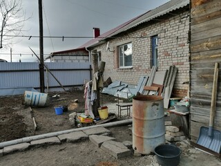 old abandoned factory