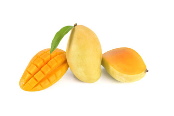 mango fruit isolated on white background