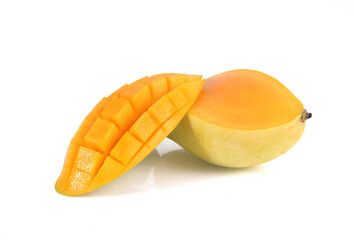 mango fruit isolated on white background