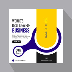 Business social media banner