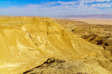 Arava desert from mount Ayit lookout