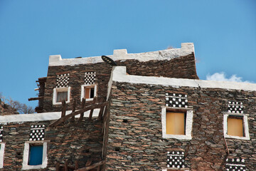 The historic village Rijal Almaa, Saudi Arabia