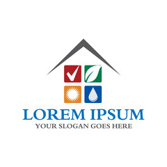 nature building logo , environment logo