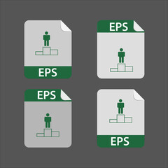 Flat design with EPS files download document,icon,symbol set, vector design element illustration