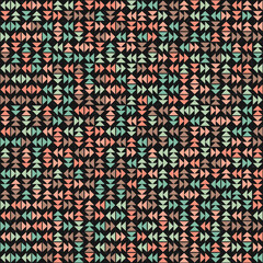 Abstract Geometric Pattern generative computational art illustration