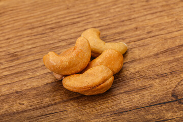 Natural organic Cashew nut heap