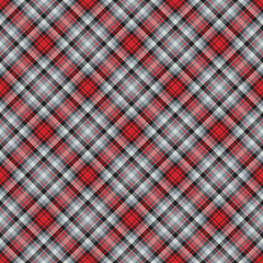 Plaid seamless pattern. Vector background of textile ornament. F