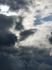 clouds in the sky