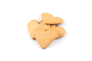 Gingerbread hearts cookies