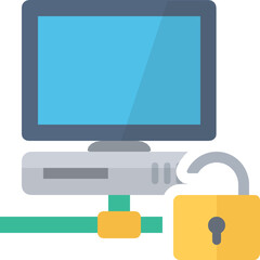 computer monitor desktop network connection