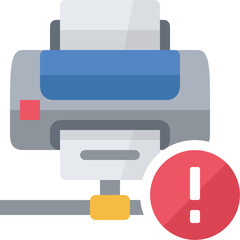 Printer notification icons