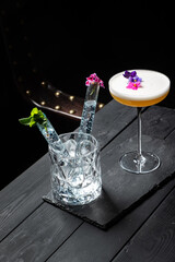 tasty cocktail in the bar