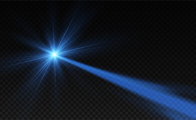 Obraz premium Abstract laser beam