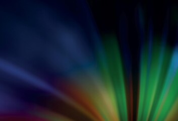 Dark Multicolor vector glossy abstract background.
