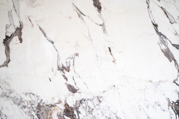 White marble texture with natural pattern use for background or design art work.