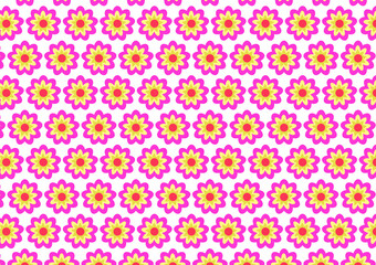 Seamless Flower Background. Seamless Flower Pattern. Seamless Flower Wallpaper