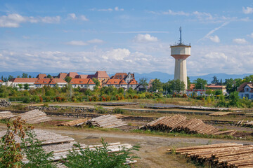 water tower of Neuf-Brisach France