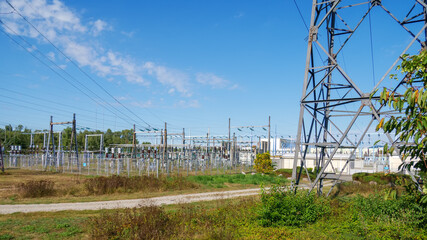 Fototapeta premium typical power plant