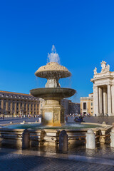 Piazza San Pietro in Vatican - Rome Italy