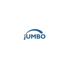 Jumbo Text Logo Vector