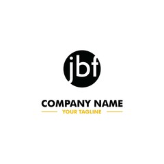 JBF Initial Logo Vector