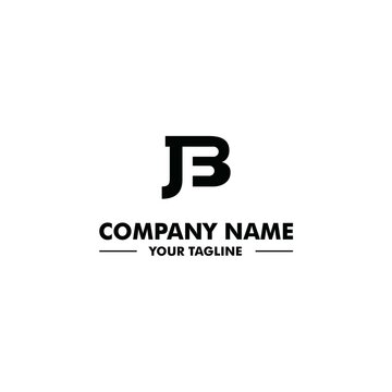JBF Initial Logo Vector