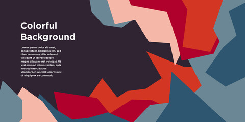 Abstract colorful