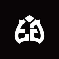 Obraz premium TG Logo monogram with spade shape design template