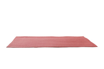 Empty Asian Food Background. place mat on wooden background perspective view with copy space flat lay