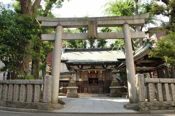 Ebisu-Jinja, Small Shrine in Tokyo, Japan