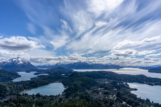 San Carlos de Bariloche is a city in the Argentinian province of Rio Negro. It is called Bariloche for short. It is famous for skiing, sightseeing, water sports, and trekking and climbing.