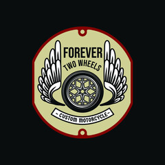 Garage Vintage Motorcycle Logo